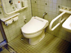 かんぽの宿　潮来　身障室トイレ