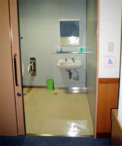 国民宿舎　久住高原荘　身障トイレ入口